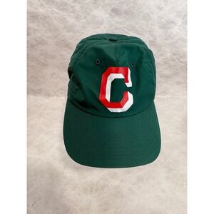 Chick-fil-A Originals Green Snapback Hat Nylon Adjustable Cap Red C Logo OS